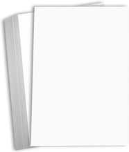 Hamilco White Cardstock Thick 11x17 Paper - Heavy Weight 110 lb Cover Card Stock 25 Pack (Bright)