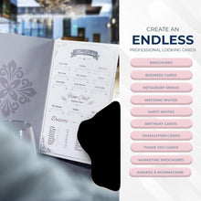 Hamilco Bright White Cardstock Scrapbook Paper Vellum 67lb cover 8.5" x 11" Card Stock 50 Pack