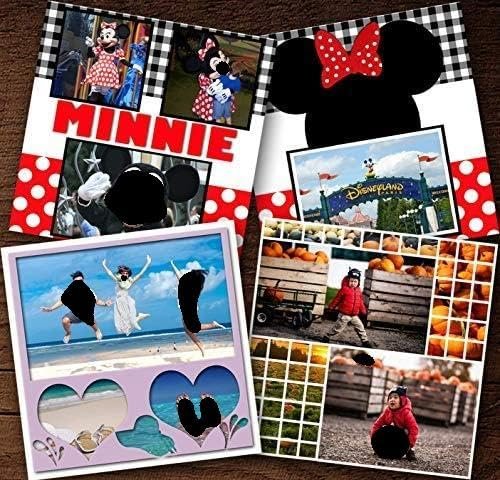 Hamilco 8x8 White Scrapbook Cardstock Paper 65lb Cover 100 Pack