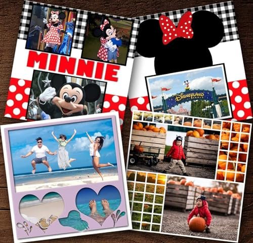 Hamilco 6x6 White Scrapbook Cardstock Paper 65lb Cover 100 Pack