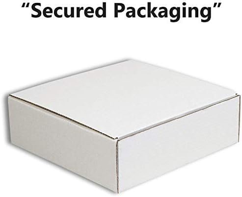 Hamilco 8x8 White Scrapbook Cardstock Paper 65lb Cover 100 Pack