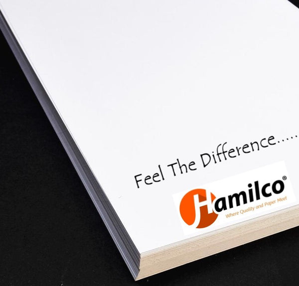Hamilco White Cardstock Paper 6x9 Blank Index Cards Card Stock