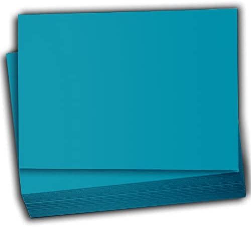 Hamilco Colored Scrapbook Cardstock Paper 4x6 Card Stock Paper 65 lb Cover 100 Pack (Dodger Blue) - Hamilco.com