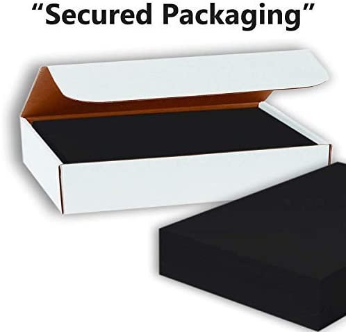 Hamilco Black Colored Cardstock Thick Paper - 8 1/2 x 11" Heavy Weight 80 lb Cover Card Stock - for Scrapbook Craft Calligraphy or Chalkboard Papers for Printer - 50 Pack - Hamilco.com