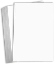 Hamilco White Cardstock Thick 11x17 Paper - Heavy Weight 100 lb Cover Card Stock 25 Pack