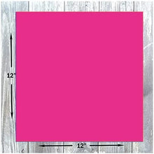 Hamilco Colored Scrapbook Cardstock Paper 12x12 Card Stock Paper 65 lb Cover 25 Pack (Fuchsia Pink)