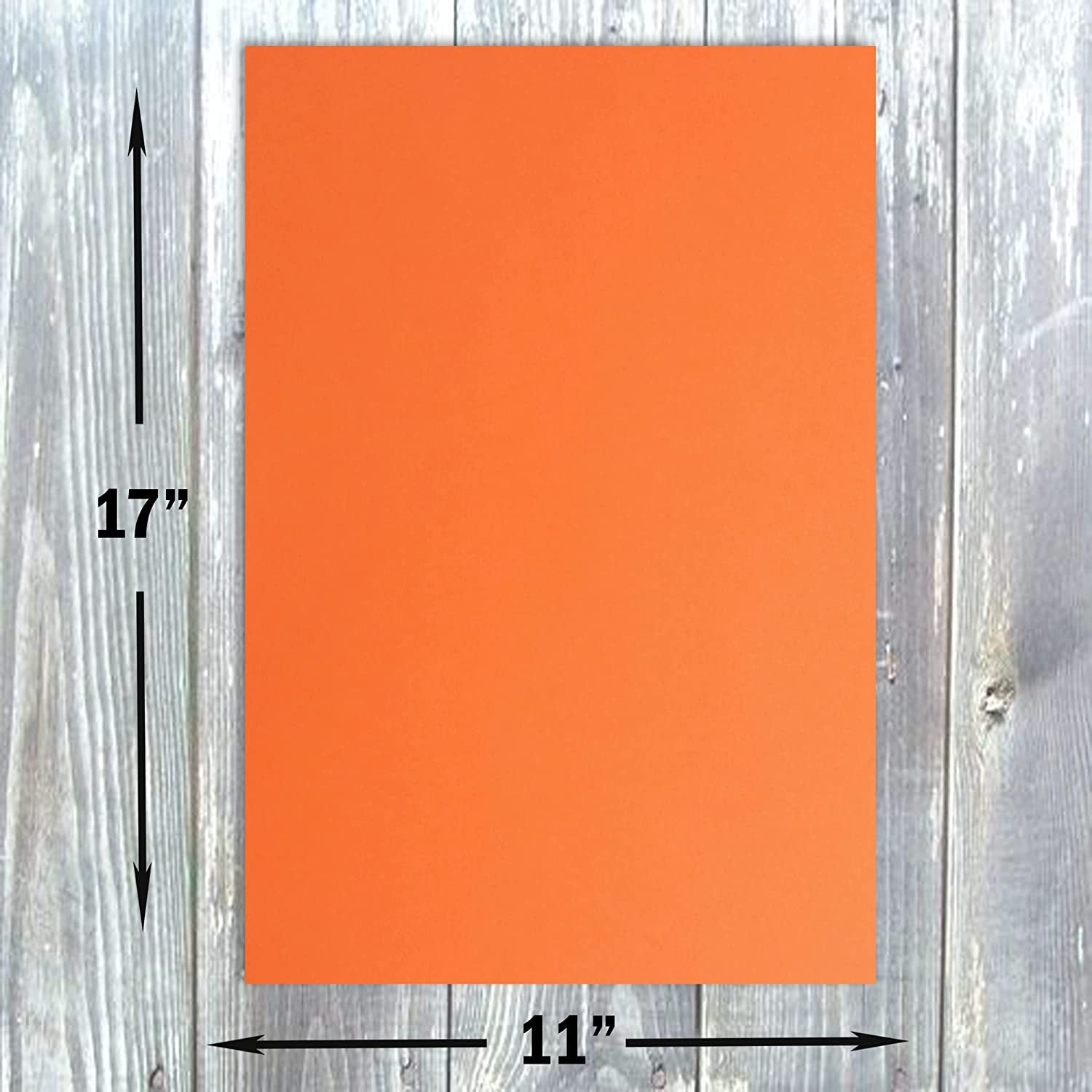 Hamilco Colored Cardstock Paper 11" x 17" Peach Flower Color Card Stock Paper 50 Pack - Hamilco.com