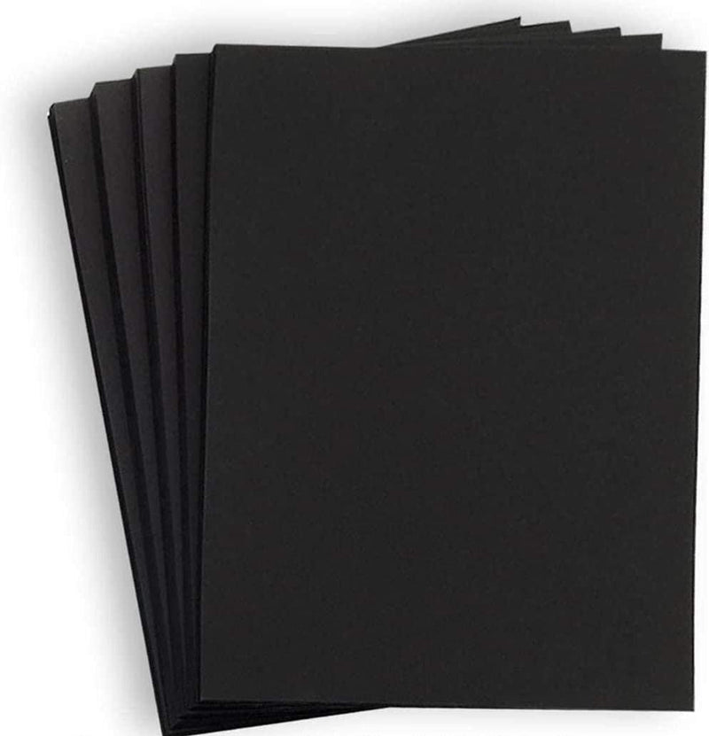 Hamilco White Cardstock Thick Paper - 8 x 10 Blank Heavy Weight 120 lb  Cover Card Stock - 50 Pack 