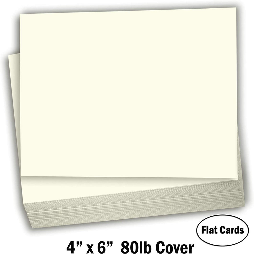 Hamilco Colored Scrapbook Cardstock Paper 4x6 Card Stock Paper 65 lb Cover  100 Pack (Fire Orange)