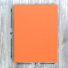 Hamilco Colored Scrapbook Cardstock Paper 4x6 Card Stock Paper 65 lb Cover 100 Pack (Flower Orange)