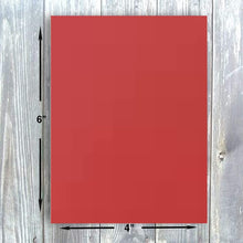 Hamilco Colored Scrapbook Cardstock Paper 4x6 Card Stock Paper 65 lb Cover 100 Pack (Crimson Red)