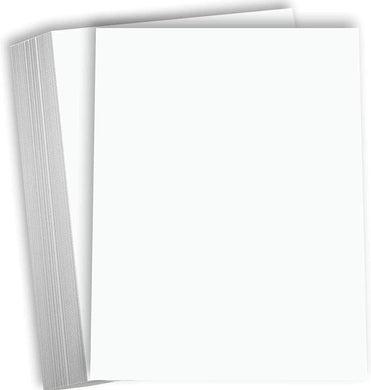 Hamilco White Cardstock Thick Paper – 8 1/2 x 11