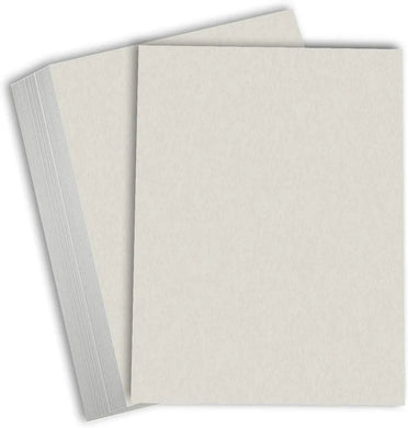 Hamilco Colored Cardstock Paper Gray Bristol Vellum Card Stock for Scrapbook Craft 8