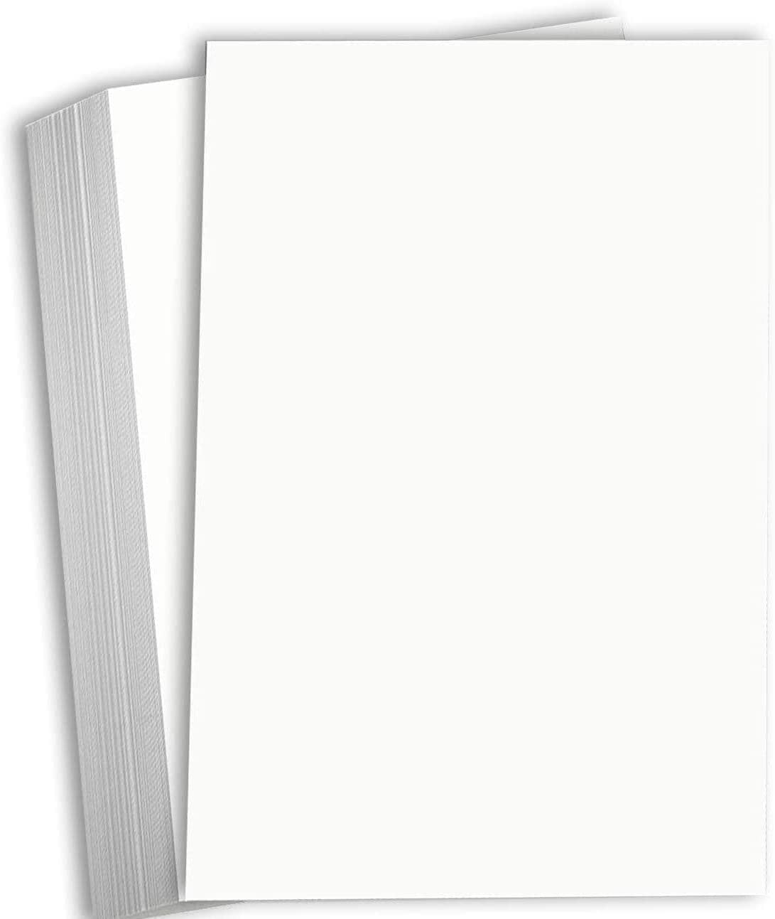 Hamilco White Legal Cardstock Paper 8 1/2" x 14" Card Stock 65lb Cover 25 Pack - Hamilco.com