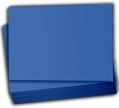 Hamilco Colored Scrapbook Cardstock Paper 4x6 Card Stock Paper 65 lb Cover 100 Pack (Cobalt Blue)