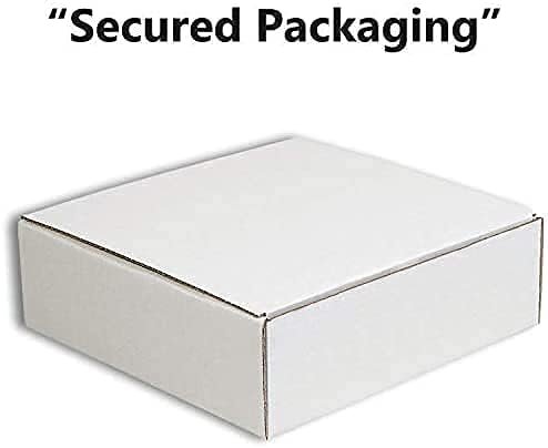 Hamilco 8x8 Cream White Scrapbook Cardstock Paper 100lb Cover Card Stock 100 Pack