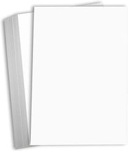 Hamilco White Cardstock Thick 11x17 Paper - Heavy Weight 100 lb Cover Card Stock 50 Pack