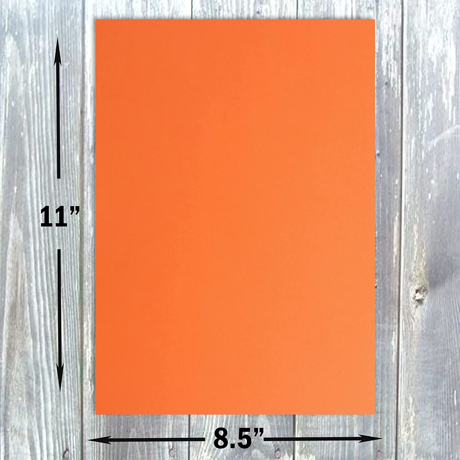 Hamilco Colored Cardstock Scrapbook Paper 8.5" x 11" Peach Flower Color Card Stock Paper 50 Pack - Hamilco.com
