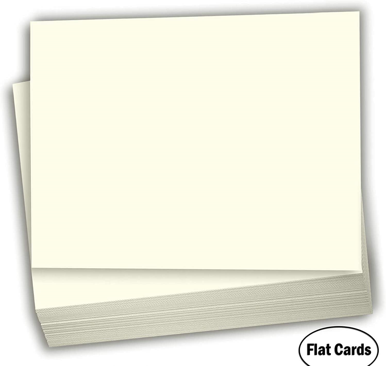 Hamilco Cream White Cardstock Paper 6x9 Blank Index Cards Card Stock 80lb Cover 100 Pack - Hamilco.com