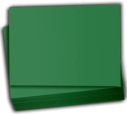 Hamilco Colored Scrapbook Cardstock Paper 4x6 Card Stock Paper 65 lb Cover 100 Pack (Brilliant Green) - Hamilco.com
