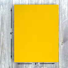 Hamilco Colored Scrapbook Cardstock Paper 4x6 Card Stock Paper 65 lb Cover 100 Pack (Sunflower Yellow)