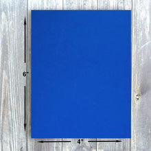 Hamilco Colored Scrapbook Cardstock Paper 4x6 Card Stock Paper 65 lb Cover 100 Pack (Cobalt Blue)