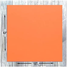 Hamilco Colored Scrapbook Cardstock Paper 12x12 Card Stock Paper 65 lb Cover 25 Pack (Peach Flower)