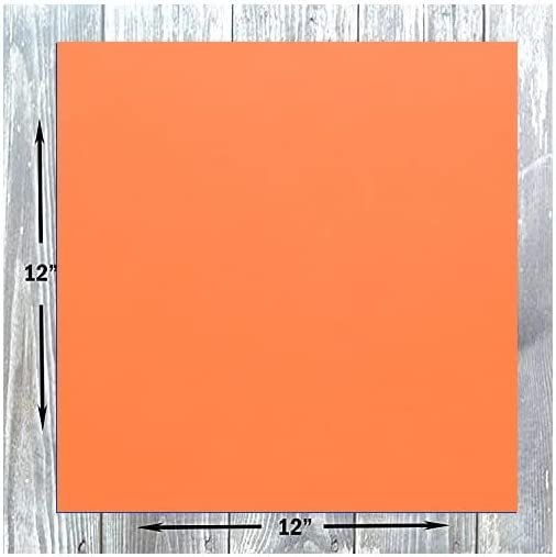 Hamilco Colored Scrapbook Cardstock Paper 12x12 Card Stock Paper 65 lb Cover 25 Pack (Peach Flower) - Hamilco.com
