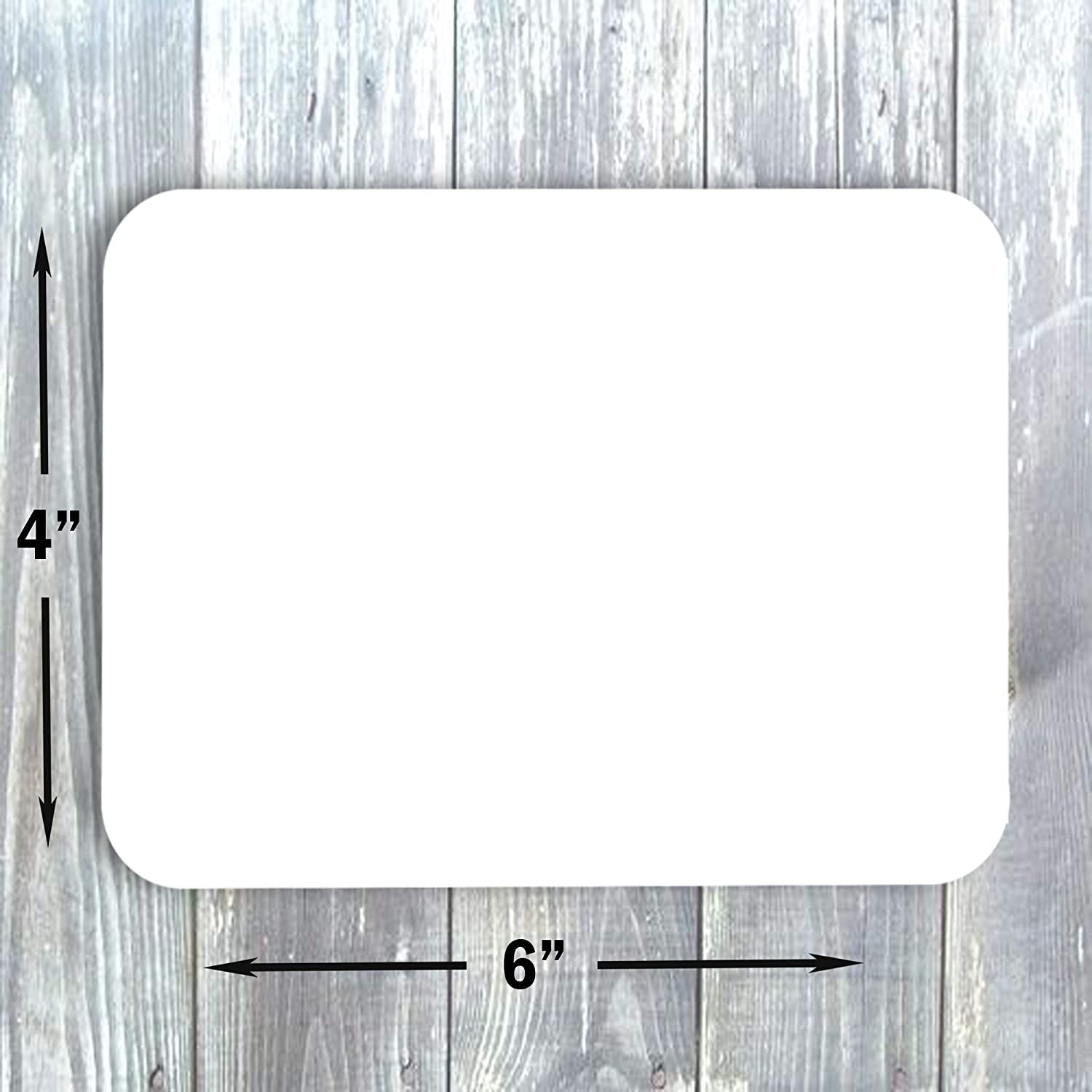Hamilco White Cardstock Thick Paper - Blank Index Flash Note & Post Cards with Rounded Corners - Greeting Invitations Stationary 4 X 6" Heavy weight 80 lb Card Stock for Printer - 100 Pack - Hamilco.com