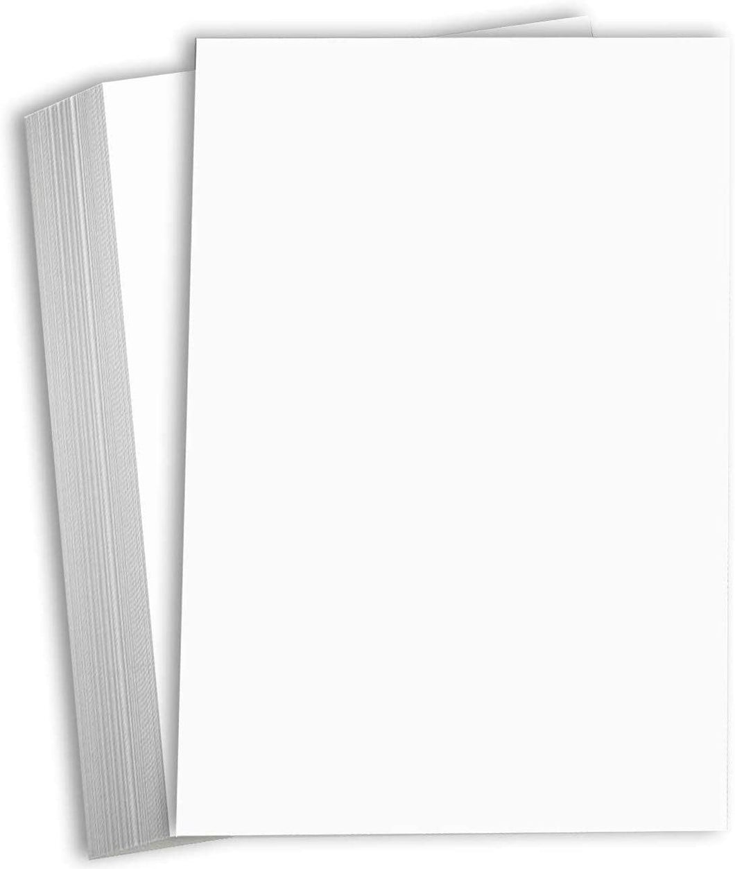 Hamilco White Cardstock Thick 11x17 Paper - Heavy Weight 80 lb Cover C –