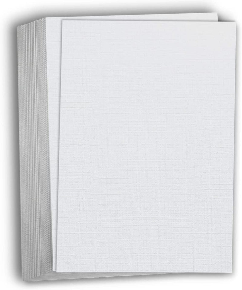 White Cardstock Printer Paper By Hamilco 50-Pack- Macao