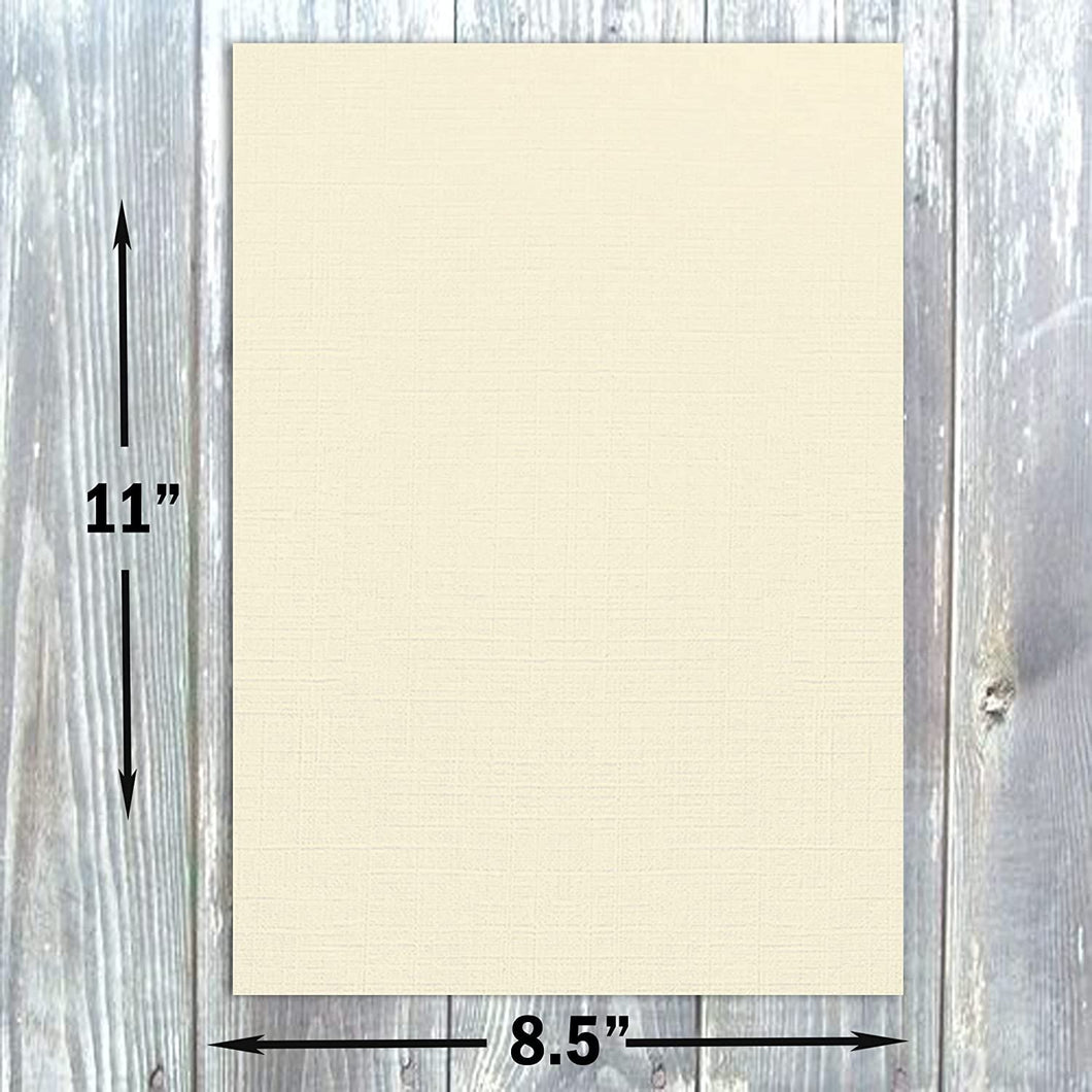 Hamilco White Cardstock Thick Paper ââ‚¬â€œ 8 1/2 x 11 Blank Heavy Weight  80 lb Cover Card Stock - for Brochure Award and Stationery Printing - 50  Pack : .in: Home & Kitchen
