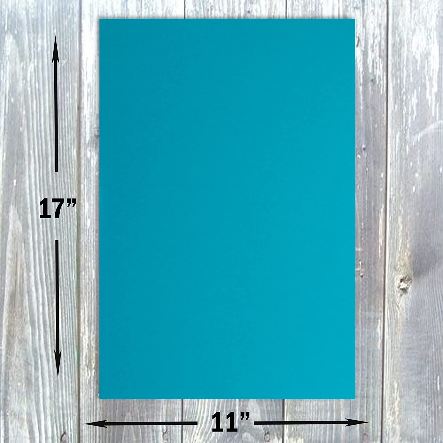 Hamilco Colored Cardstock Paper 11" x 17" Dodger Blue Color Card Stock Paper 50 Pack - Hamilco.com