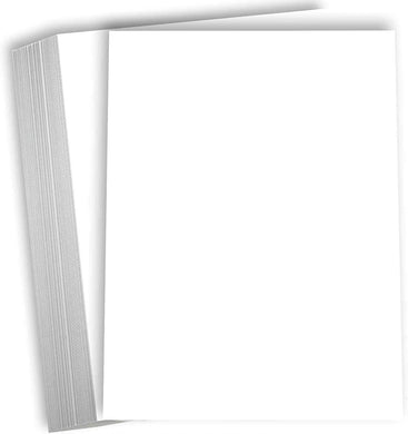 Hamilco White Cardstock - 8 x 10