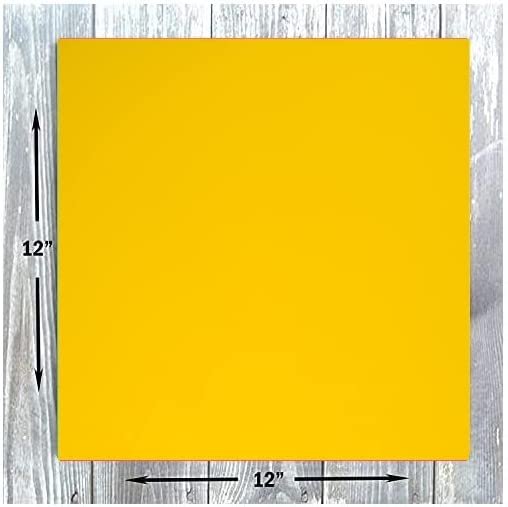 Hamilco Colored Scrapbook Cardstock Paper 12x12 Card Stock Paper 65 lb Cover 25 Pack (Sunflower Yellow) - Hamilco.com