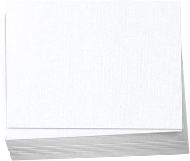 Hamilco White Cardstock Scrapbook Paper 12x12 Heavy Weight 100 lb Cover Card Stock - 25 Pack
