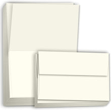 Hamilco Blank Greeting Cards and Envelopes 5.5" x 8.5" Folded Cream Card stock 80 lb Cover 100 Pack