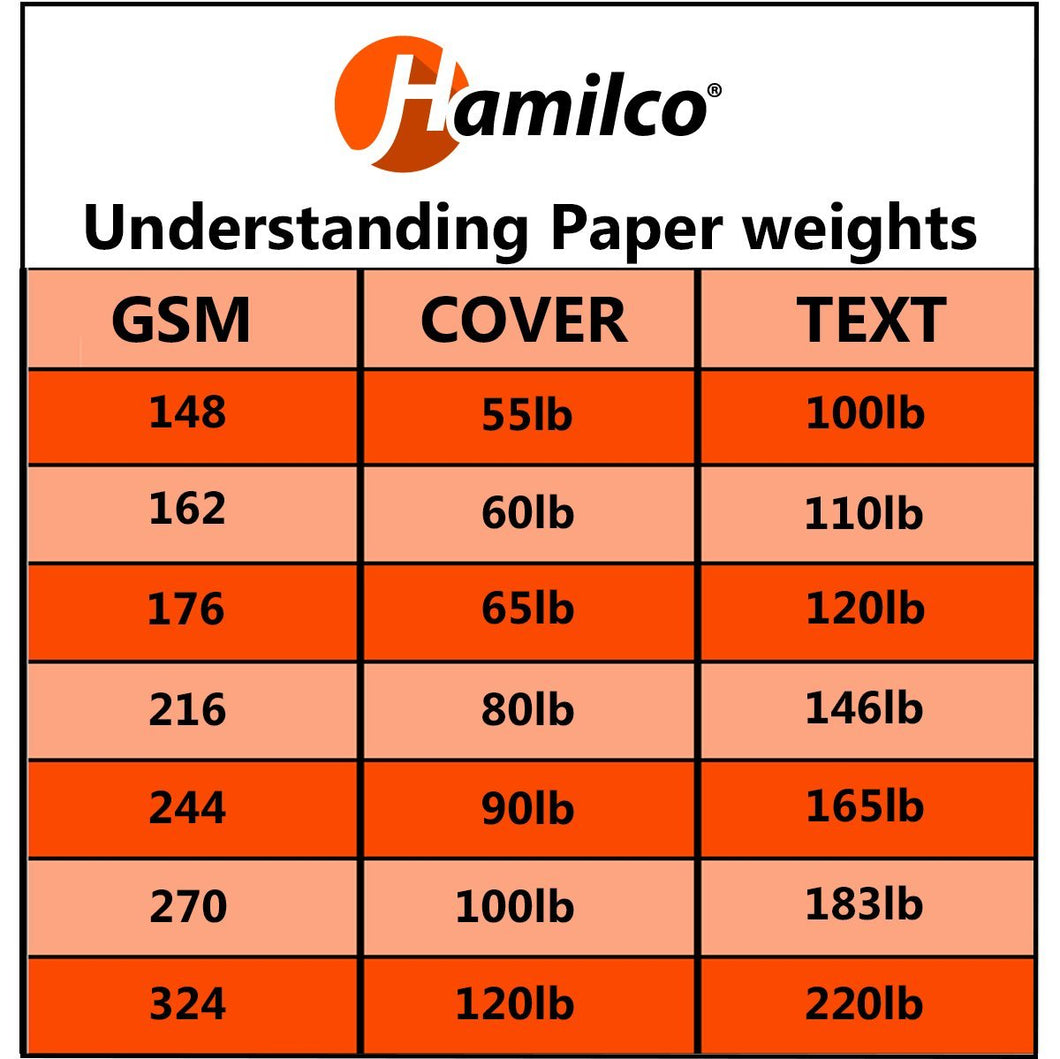 Hamilco Cream Colored Cardstock Thick Paper - 8 1/2 x 11 Heavy Weight 80 lb Cover Card Stock for Printer - 50 Pack