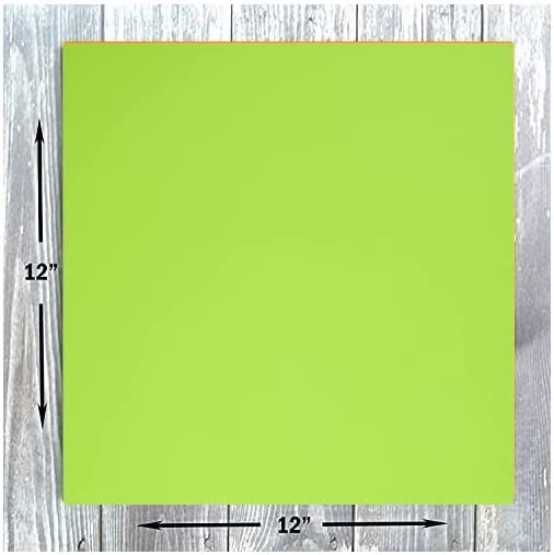 Hamilco Colored Scrapbook Cardstock Paper 12x12 Card Stock Paper 65 lb Cover 25 Pack (Lime Green) - Hamilco.com