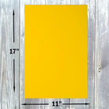 Hamilco Colored Cardstock Paper 11x17" Sunflower Yellow Color Card Stock Paper 50 Pack
