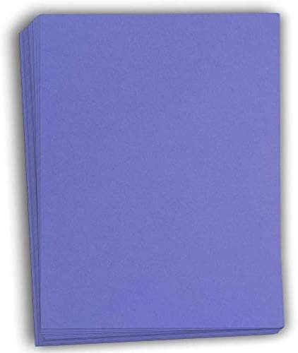 Hamilco Colored Cardstock Paper 11" x 17" Cornflower Blue Color Card Stock Paper 50 Pack - Hamilco.com