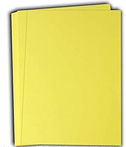 Hamilco Colored Cardstock Scrapbook Paper 8.5