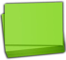 Hamilco Colored Scrapbook Cardstock Paper 4x6 Card Stock Paper 65 lb Cover 100 Pack (Pear Green)